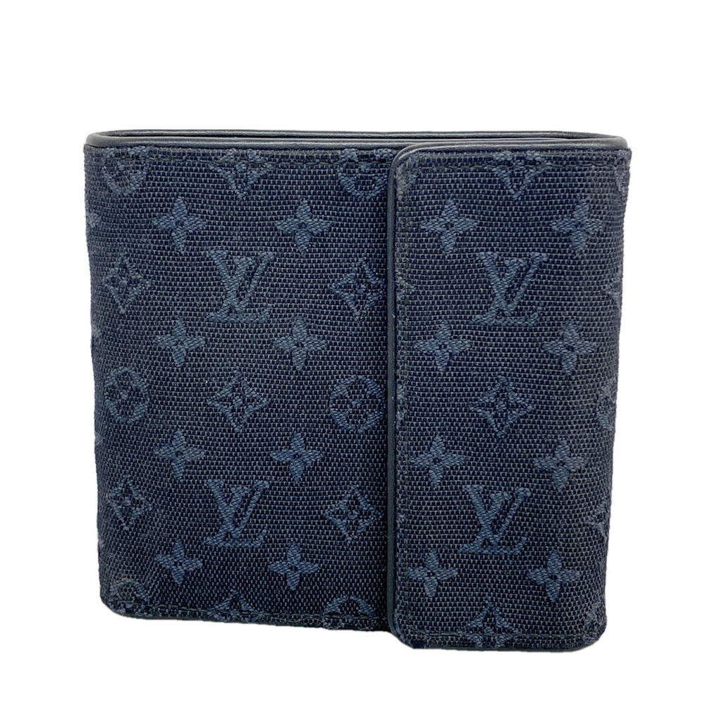 Louis Vuitton Tri-fold Wallet Monogram Mini Portefeuille Cartes Crédit Monnai...